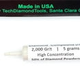 thumbnail image 4 of TechDiamondTools Diamond Polish Compound Polish Paste 100,000 Grit 0/0.25 Microns for Finest Finish 5 Grams with High (H) 50% Concentration of Diamond Powder, 4 of 7