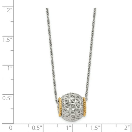 14k Sterling Silver 18 Spinner Barrel Pendant Necklace Weight 5 54 Grams Length 16 Inches Canada - Barrel Pendant Necklace