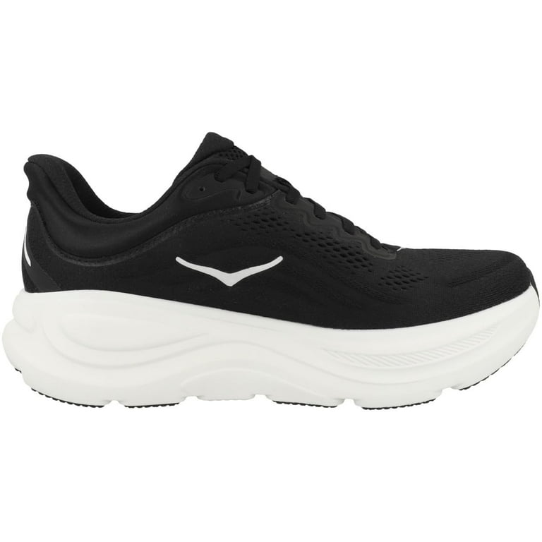 Hoka Men's Bondi 9 Sneaker, Black/White, 9 - Walmart.com