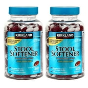 Kirkland Signature Stool Softener 100 mg - 400 Softgels (Pack of 2)