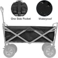 thumbnail image 3 of 8 Inch Liner for Wagon Cart/Camping Cart, Beach Cart Large Capacity Cloth Pocket, Replacement Cloth, 3 of 5