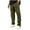 Army Green, variant on Men's Casual Cargo Pants High Elastic Waisted Stretch Joggers Fashion Baggy Jogger Pants with Pockets