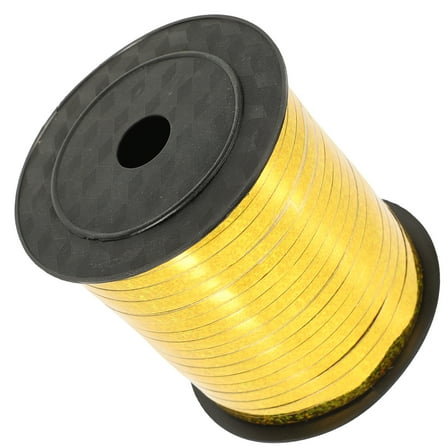 HAKIDZEL present Wrapping Ribbon Decorative Diy Ribbon Golden 1 Roll 250 Yards