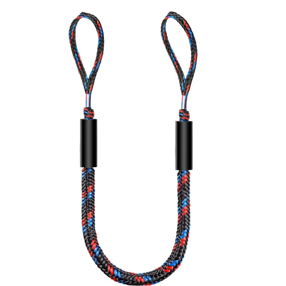 4-Foot Boat Bungee Dock Lines – Essential Boating & Pontoon Accessories | Mooring Lines for Bass Boats, Ideal Boating Gift for Men