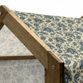 thumbnail image 5 of Paisley Pet House, Colorful Vintage Floral Teardrop Oriental Paisley Retro Design, Outdoor & Indoor Portable Dog Kennel with Pillow and Cover, 5 Sizes, Yellow Blue Cream, by Ambesonne, 5 of 5