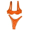 thumbnail image 5 of Sngxgn Women's Modest Bathing Suit(Orange,L), 5 of 6