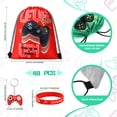 thumbnail image 2 of Set Party Favors Hungdao, 48 unidades, bolsas con cordón para videojuegos, 2 of 6
