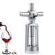 thumbnail image 4 of Sacacorchos Campana con Extractor, Edición, Acero/Zinc Fundido, Chianti, Cromo, Super oferta 2 juegos XianweiShao 9024719150888, 4 of 5