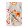 Parent's Choice Heritage Holiday Baby Blanket, Gray, 30" x 36"