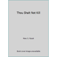 thumbnail image 1 of Pre-Owned Thou Shalt Not Kill (Paperback) 0445210435 9780445210431, 1 of 1
