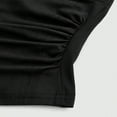 thumbnail image 5 of Women’s Stretchy Halterneck V Neck Camisole Top Solid Color Tie Back Backless Lightweight Layering Fitted Tanks Top, 5 of 8