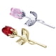 thumbnail image 4 of GOOHOCHY rosas de cristal decorativas para mesa, simulación de rosas, regalo, 4 of 8