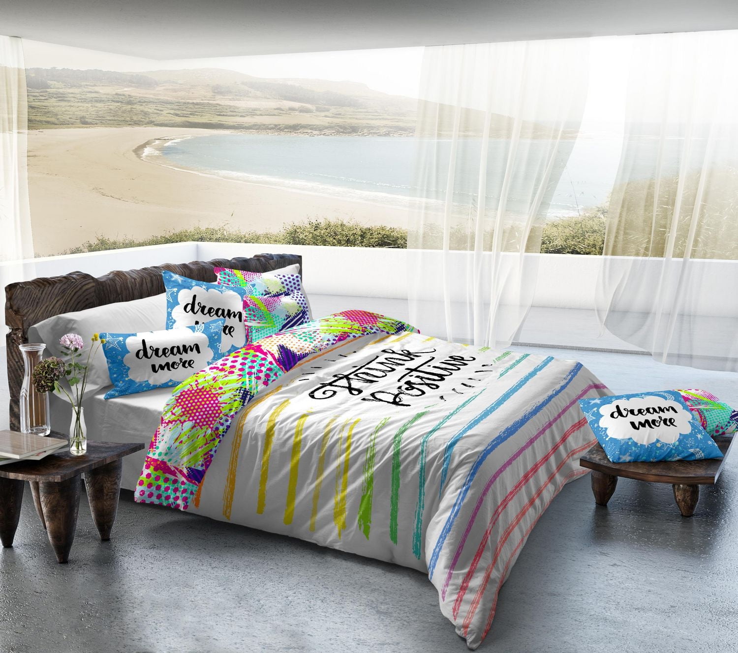 Gouchee Home Alicia Queen Duvet Cover Set – 3‑Piece OEKO‑TEX Certified Cotton Bedding Reversible