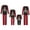 Black Red Baby, variant on Christmas Pajamas for Family Long Sleeve Santa Tree Print Tops   Plaid Pants Set Winter Sleepwear