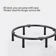 thumbnail image 3 of 40 Inch Mini Exercise Trampoline For Adults And Kids Black Durable Foldable Design With Safety Enclosure Net For Indoor Outdoor Home Gym Fitness Workouts, 3 of 18