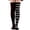 Gray, variant on Striped Socks for Women Long Socks for Women Masquerade All Saints'Day (Nov 1st) Knee High Socks for Women Fashion Gifts Gift for WomenGray
