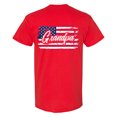 thumbnail image 1 of Awkward Styles American Flag Shirt for Men Love America USA Flag T shirt for Grandpa Stripes and Stars Grandpa Patriotic Tshirt Gifts for Grandpa Vintage USA T-shirt for Grandpa Print on the Back Only, 1 of 4