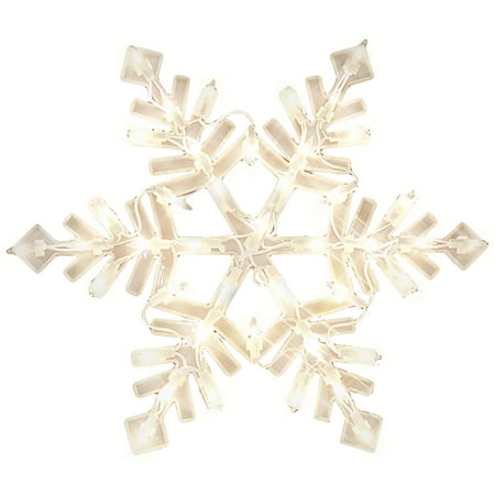 Holiday Time Decor Light Up Hanging Snowflake Com Holiday Time Decor Light Up Hanging Snowflake
