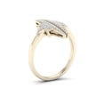 thumbnail image 2 of 1/4Ct TDW Diamond 10K Yellow Gold Star Fashion Ring (I-J, I2), 2 of 5