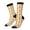 3 Black, variant on Thanksgiving Turkeys Pattern Sport Socks for Women and Men Crew Socks Sporty Calf Socks Casual Socks
