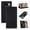 Black, variant on For Google Pixel 9 / 9 Pro Luxury PU Leather Case, Slim Wallet Flip Cover with RFID Blocking Credit Card Slots & Kickstand Feature Magnetic Closure Shockproof Book Style Phone Case,Purple