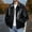 Black, variant on Men's Winter And Fall Daily Zipper Lapel All-matching Long-sleeved Coat Coffee XL