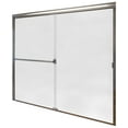 thumbnail image 2 of Basco CLCH05A5656CLOR Classic 56" High X 56" Wide Bypass Framed Tub Door - Bronze, 2 of 7