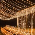 thumbnail image 2 of Guirnalda de luces navideñas de 50 m, 100 m, 200 m y 500 m para exteriores, resistente al agua, para bodas y fiestas navideñas, 2 of 5