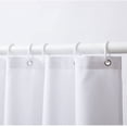 thumbnail image 6 of Floral Shower Curtain, Fabric Shower Curtain White Shower Curtain - 72" W x 72" L with 12 Hooks for Home Hotels Machine Washable Shower Bath Curtain, Waterproof Shower Curtain Lining, 6 of 6