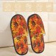 thumbnail image 2 of Fotbe Sunflower4 Pantuflas Peludas para Mujer con Estampado, Zapatillas de Peluche, Zapatos de Invierno para Casa, Uso Interior y Exterior-Large, 2 of 8