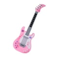 thumbnail image 2 of Guitare Jouet de Simulation pour Enfants Rose Mode Multifonction Instrument de Musique Lumières Musique, 2 of 7