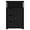 Black, variant on LYYHTY Bathroom Storage Floor Cabinet with 1 Door & 3 Drawers, Wooden Entryway Storage Organizer, Black