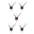 thumbnail image 2 of Guardoinrt 1/2/3/5 Clock Wall Clock Movement Repair DIY 24-Hour Kit Replacement Parts Type1 5PCS, 2 of 6