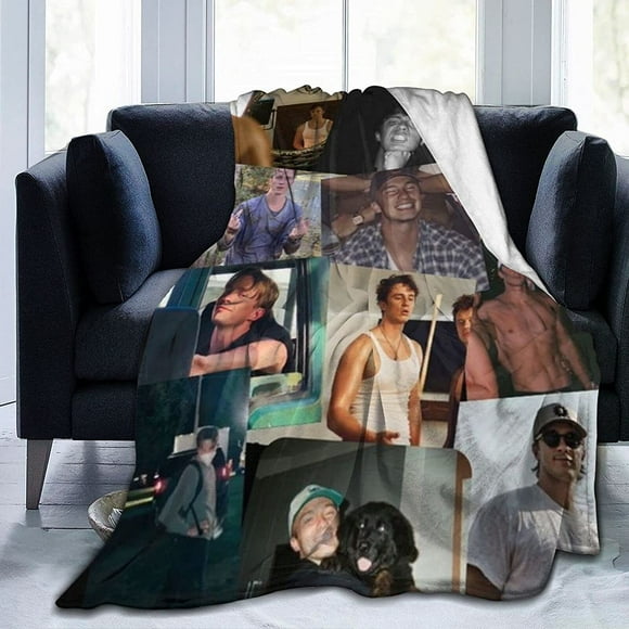 LAICAIW Drew Starkey Couverture Jetée Multifonction pour Climatiseur Super Douce, Duveteuse, Chaude, Confortable, Pelucheuse, Moelleuse, Épaisse, pour Canapé, Sofa, Salon Ou Lit 50"x40 Pouces