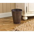 thumbnail image 5 of Park Designs Hammered Copper Waste Basket, 5 of 5