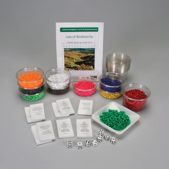 Carolina InvestigationsĀ® For ApĀ® Environmental Science: Loss Of Biodiversity 8-Station Kit