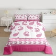 thumbnail image 2 of Castle Fairy Teens Hippie Paisley Twin Comforter Sets,Bohemian Chic Floral Bedding Set, 2 of 8