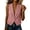 Pink, variant on Womens Vest Blazer Summer Sleeveless Fitted Suit Jackets Dressy Casual Office Blazers Plus Size Womens Clothing Pink XXL