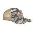 thumbnail image 3 of TINKER American Flag Camouflage Patch Embroidered Baseball Cap  Men Net Cap  Retro Sunshade Cap, 3 of 16