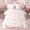 White Pink 01, variant on Erosebridal Princess Bowknot Girls Bedding Comforter Set, Green Cartoon Love Heart Queen Bedding Sets, 7 Pieces