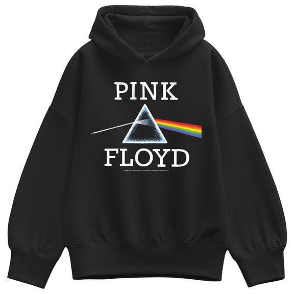 Pink Floyd - The Dark Side Of The Moon - Women's Oversized Fleece Hoodie Sweatshirt