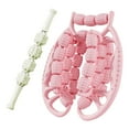 thumbnail image 4 of 29 ruedas Fascia muscular relajante relajante rodillo de masaje para el golf para las piernas del brazo del codo rosa, 4 of 8