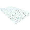 thumbnail image 3 of Luvable Friends Unisex Baby Fitted Changing Pad Cover, Boy Basic Elephant, One Size, 3 of 4