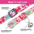 thumbnail image 4 of Pet Artist Personalized Cat Collar Custom Kitten Name ID Engraved Breakaway Quick Release, 4 of 5