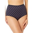 thumbnail image 3 of Comfort Choice Plus Size Full Coverage Stretch Cotton Brief 5 Pack, 3 of 6