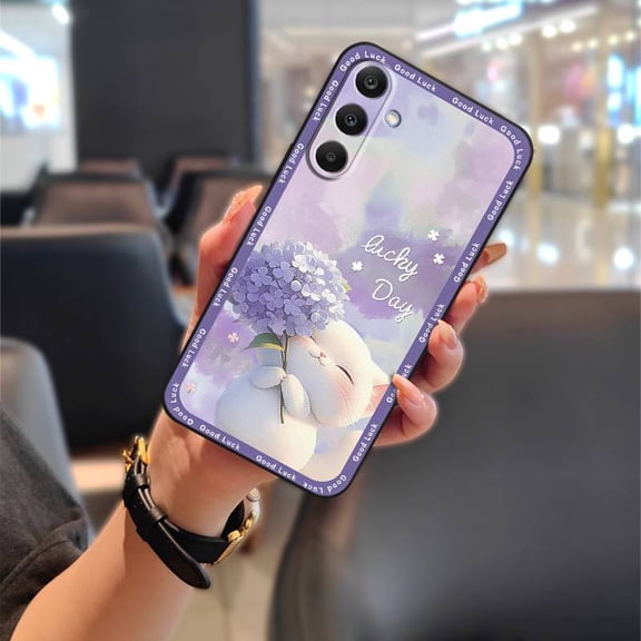 LYM-Phone Case For Samsung Galaxy A16 5G/SM-166P/E, Full wrap Graffiti Cute TPU Anti-knock Cartoon Soft case Animals Dirt-resistant Fashion Design Durable Silicone Phone Pouch Anti-dust