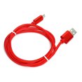 thumbnail image 3 of Cable de carga de cargador USB trenzado resistente de 1M Cable de cargador de sincronización de datos Cable RedMicro USB, 3 of 5