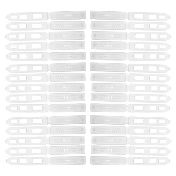 HEANUJJ 100 Pieces Colorful Transparent Plastic Hair Barrettes for Kids and Girls, Hair Clips Accessories Set