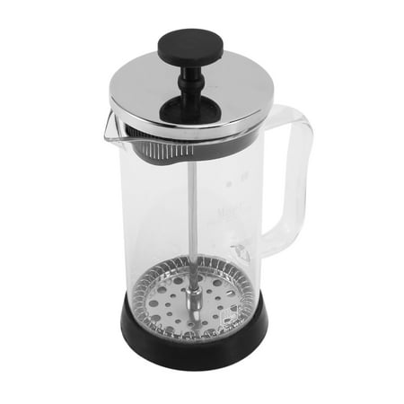 

Nvanvmm Simple Design French Press Coffee Maker Hot and Cool Kettle Strainer Tea Pot Water Filter Jug Pitcher Capacity 12OZ