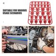thumbnail image 3 of 2 juegos de tapas universales para tornillos de motor de motocicleta, cubiertas decorativas de repuesto para piezas y accesorios de modificación de motocicletas, 3 of 7